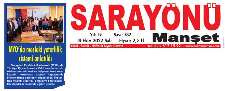 TÜÇEV Eğitimi Basında